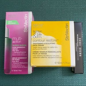 Unopened Skincare bundle Strivectin Bobbie Brown
